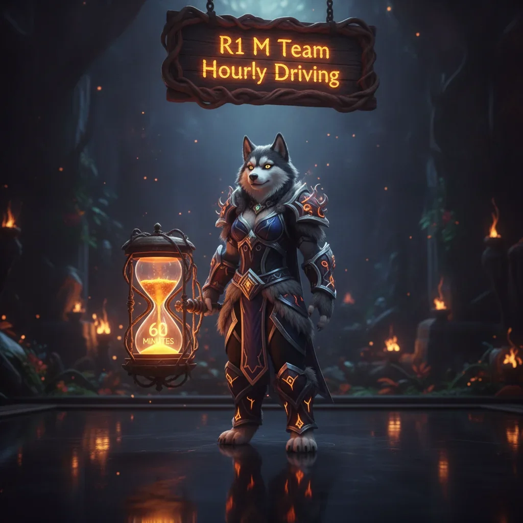R1 M Team Hourly Driving Boost in WoW Midnight
