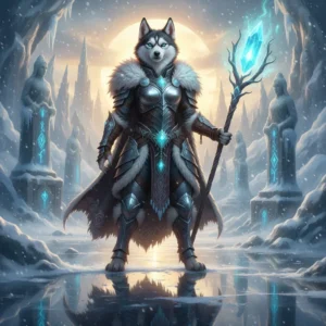 Illustration fantastique inspirée par le service de boost d'Elo sur League of Legends, représentant le contenu classé et les objectifs compétitifs du jeu.