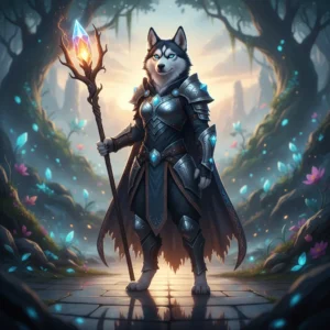 Arte promocional de fantasia inspirada em serviços de Elo Boost para League of Legends, com conteúdo ranqueado e sistemas de progressão.