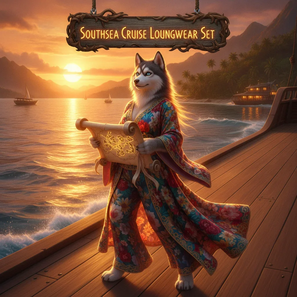 Southsea Cruise Loungewear Set Boost in WoW Midnight