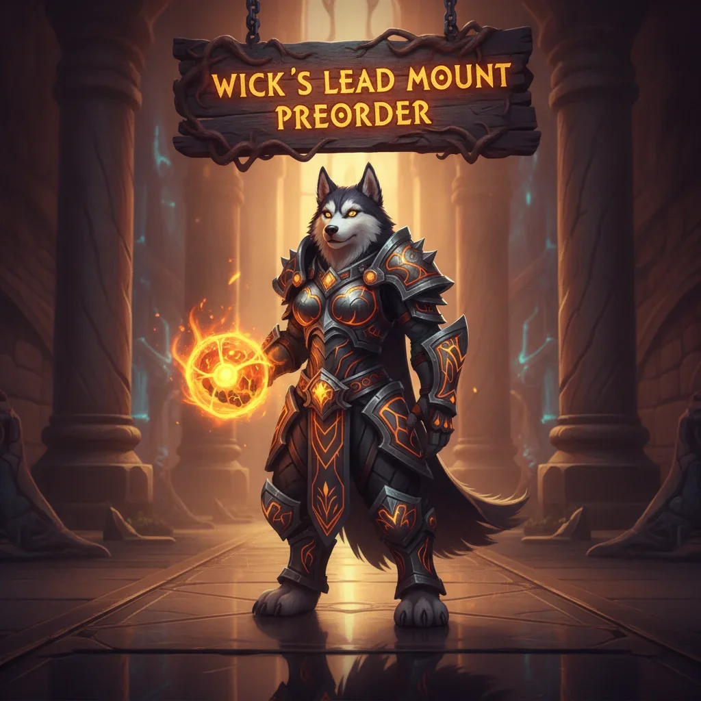 Wick S Lead Mount Preorder Boost in WoW Midnight