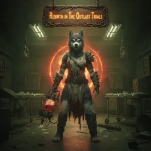 Fantasy game-inspired artwork featuring an anthropomorphic husky character in an outfit, representing rebirth boost objectives.