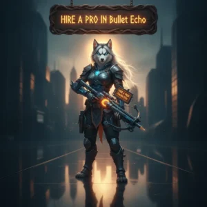 Fantasy artwork of an anthropomorphic husky character in a game-inspired setting, related to Bullet Echo objectives.