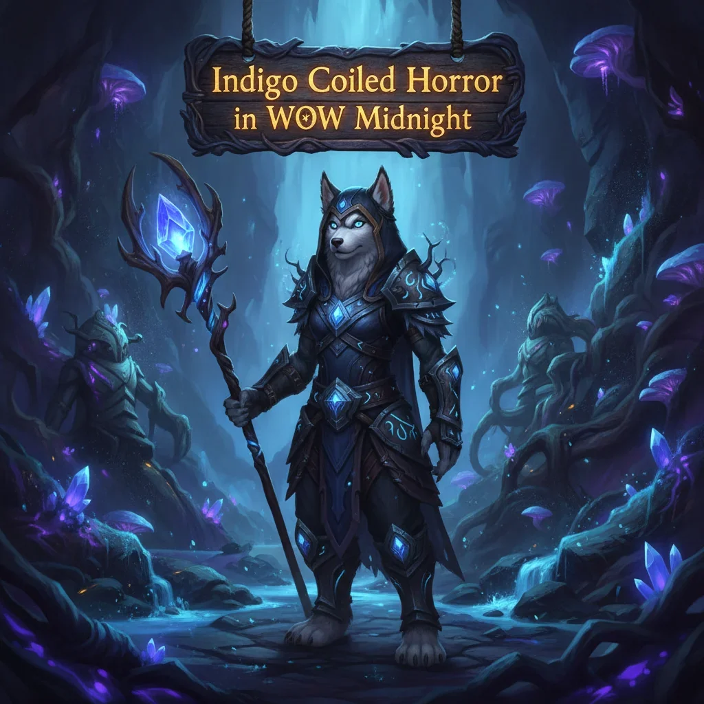 Indigo Coiled Horror Boost in WoW Midnight