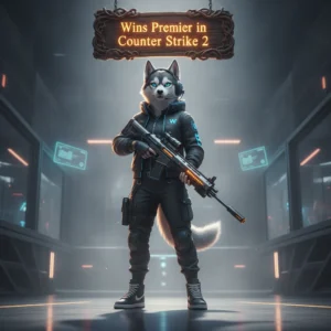 Promotional image for Wins Premier Boost in Counter Strike 2, highlighting the premier boost service for CS2 players.