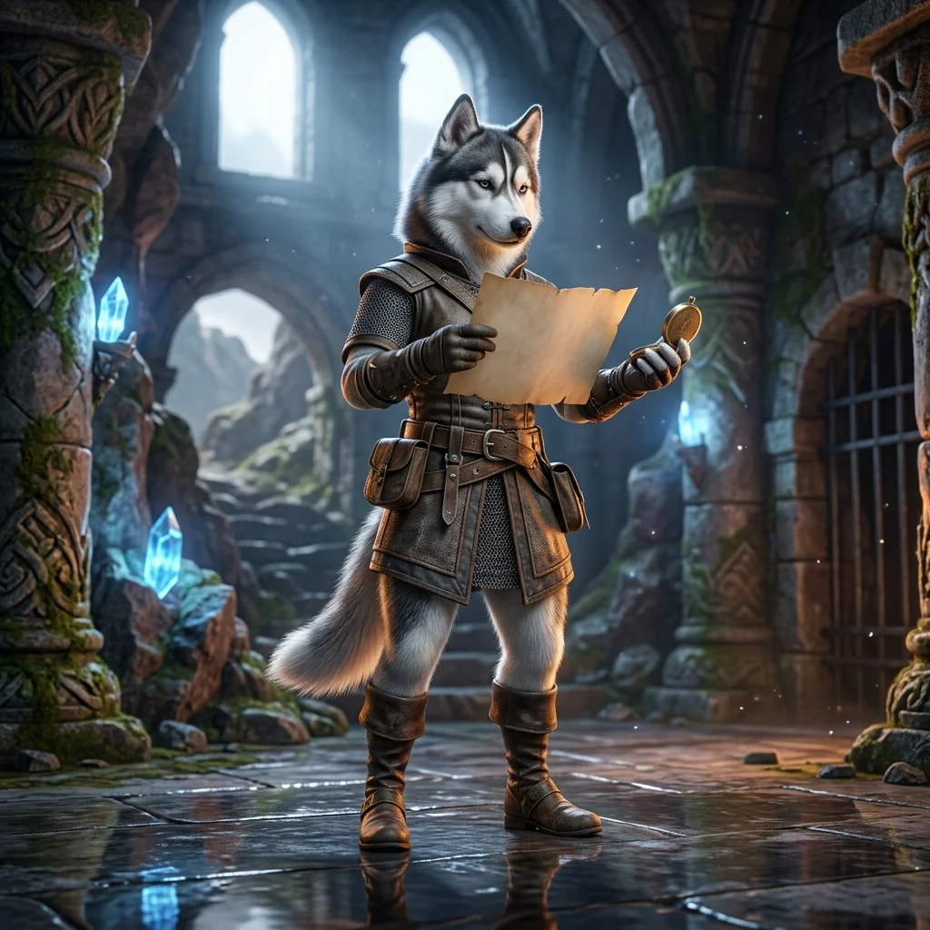 Ilustrație fantasy inspirată de WoW Forever, fără text lizibil, semne sau elemente identificabile în imagine.