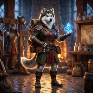 Illustration med en stämningsfull fantasymiljö som representerar tips och tricks för spelare i WoW Forever.