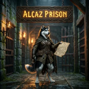 Promotional image for the Alcaz Prison Boost service in the WoW Forever game