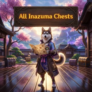 Promotional image for All Inazuma Chests Boost in Genshin Impact, a service focused on boosting Inazuma chests.