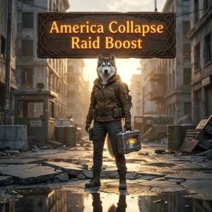 Promotional image for the America Collapse Raid Boost in Active Matter service