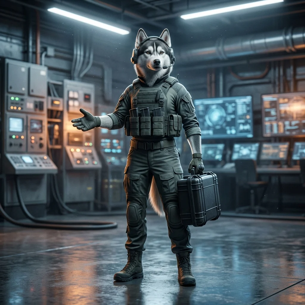 Illustration til Ansættelse af Boosters i Wardogs uden synlig tekst eller skiltning