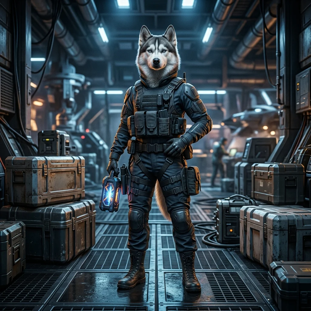 Illustration som visar temat att anställa boosters i Wardogs, utan läsbar text eller synliga skyltar.