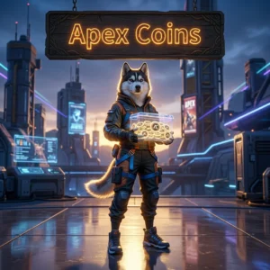 Promotional image for the Apex Coins Boost service associated with Apex Legends