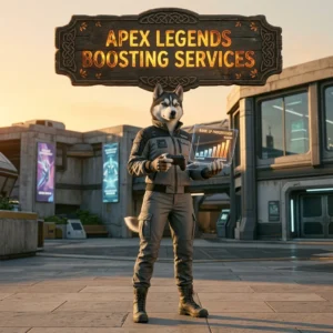 Promotional image representing Apex Legends Boosting Services for players seeking boosting-related assistance in Apex Legends