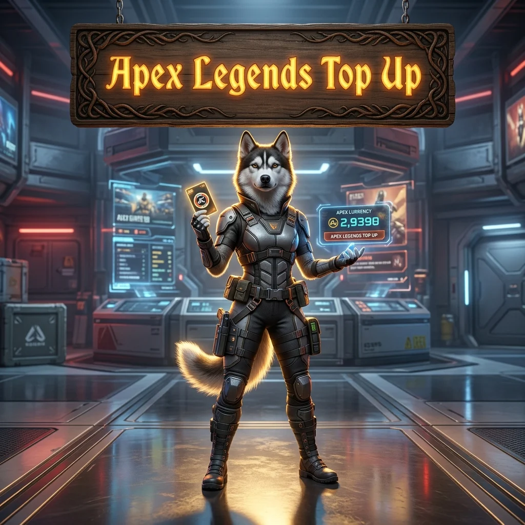 Promotional image representing the Apex Legends Top Up service for topping up an Apex Legends account.