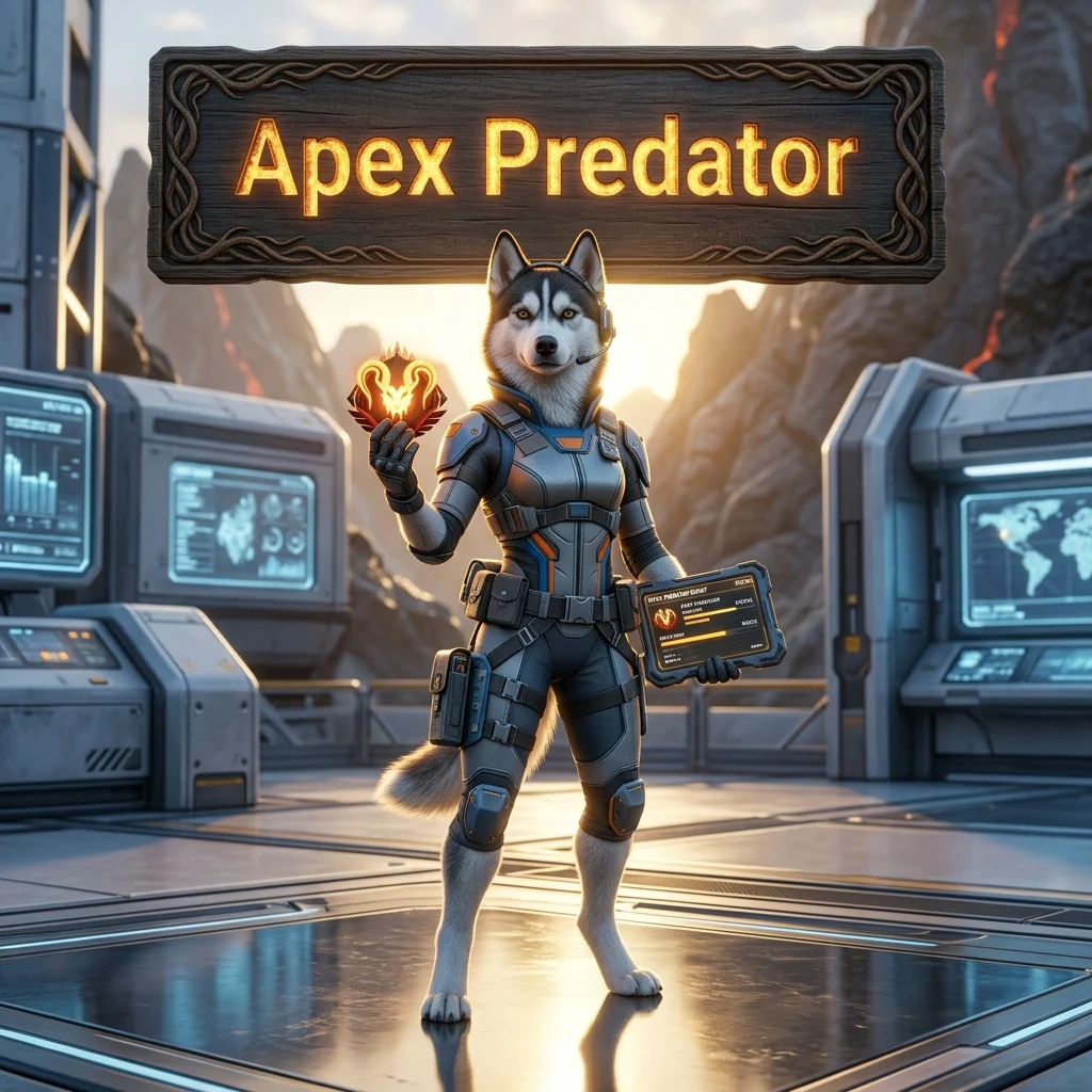 Promotional image representing the Apex Predator Boost service in Apex Legends