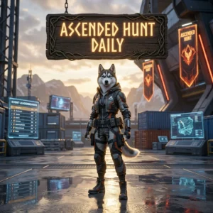 Promotional image for the Ascended Hunt Daily Boost service in Apex Legends.