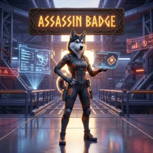 Promotional image for Assassin Badge Boost in Apex Legends, a service focused on the Assassin badge