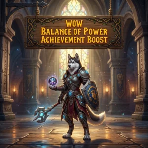Promotional image for the Balance of Power Achievement Boost service product