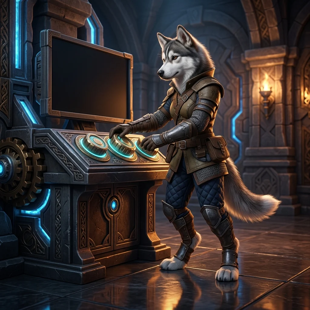Myndskreyting úr fantasíuleik sem sýnir almennt leikjaumhverfi fyrir grein um afköstunarstillingar í WoW Forever, án sýnilegs texta eða merkja.
