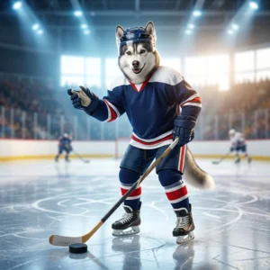 Ilustrační obrázek k bezplatným návodům ke hře NHL s motivem hokejového videoherního prostředí.
