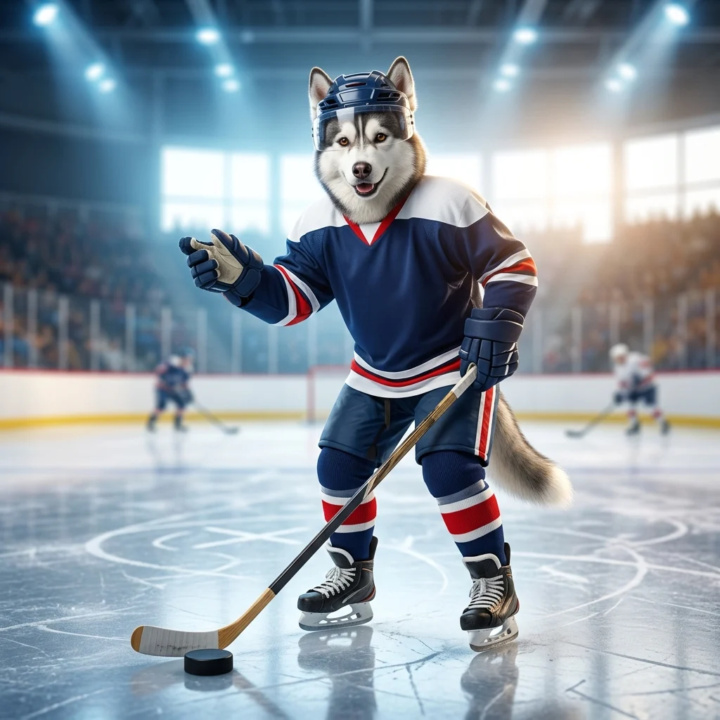 Ilustrační obrázek k bezplatným návodům ke hře NHL s motivem hokejového videoherního prostředí.