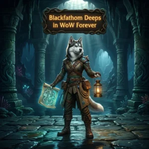 Promotional image for Blackfathom Deeps Boost in WoW Forever, representing a service focused on Blackfathom Deeps content in WoW Forever.