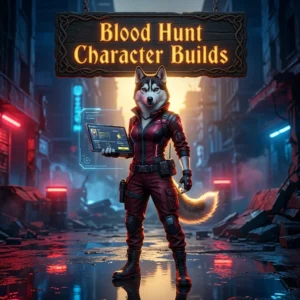 Promotional image for the Blood Hunt Character Builds Boost service in Marvel Rivals
