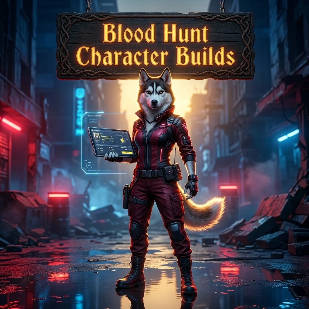Promotional image for the Blood Hunt Character Builds Boost service in Marvel Rivals