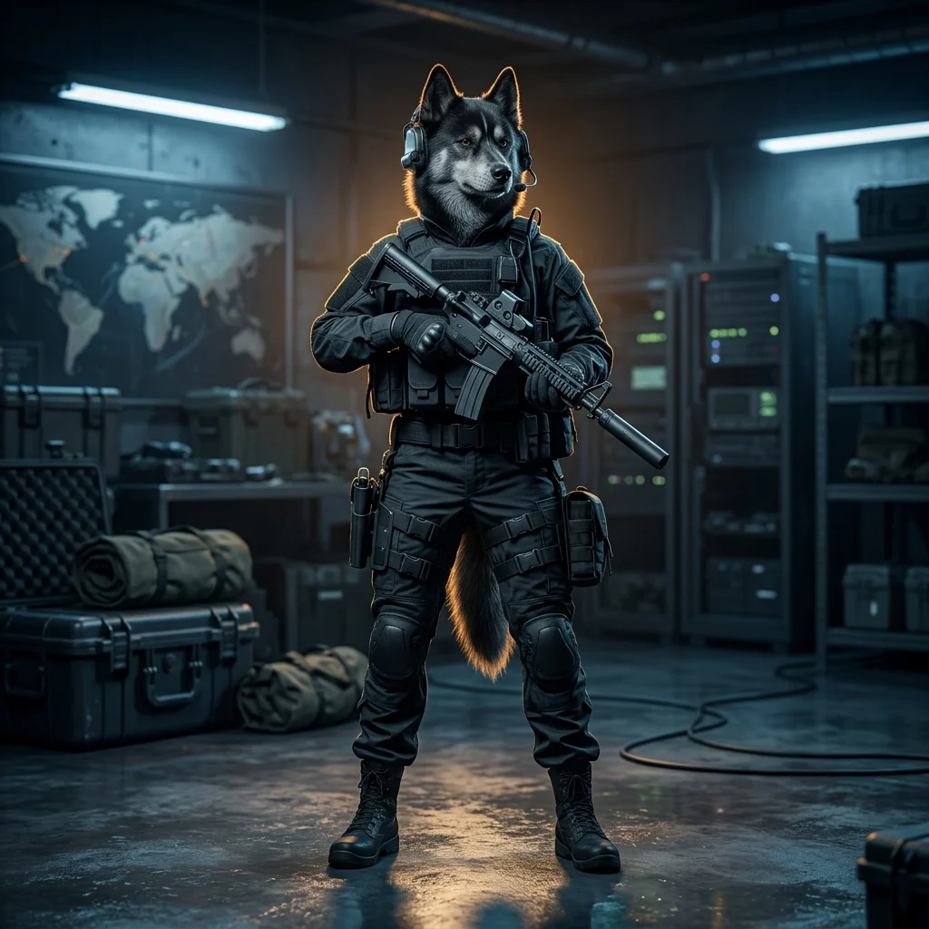 Illustration promotionnelle d’un service de boost pour Call of Duty: Black Ops 6, sans texte lisible ni signe visible