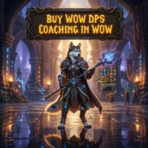 Promotional image for Buy WoW DPS Coaching in WoW, a service focused on WoW DPS coaching.