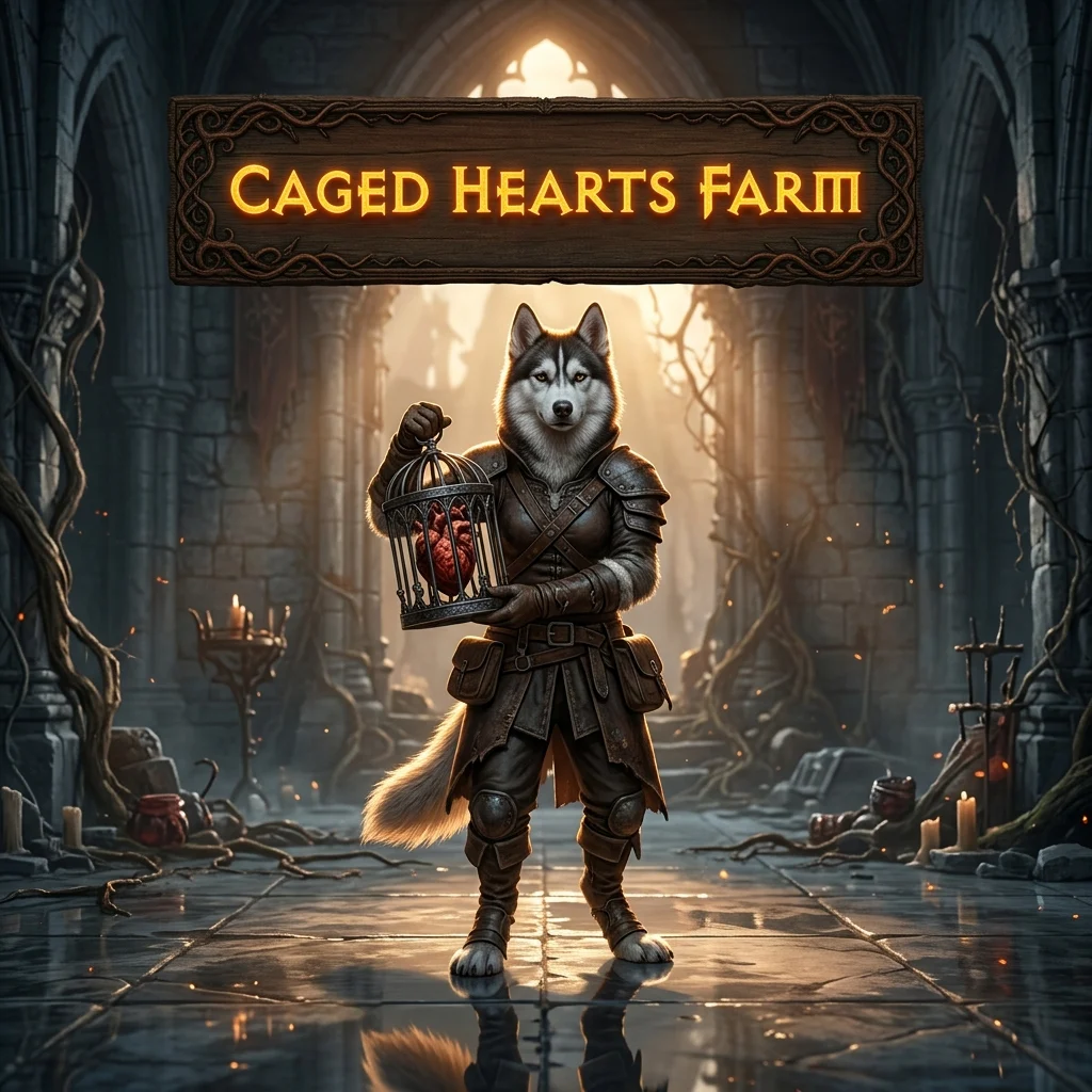 Promotional image for Caged Hearts Farm Boost in Diablo 4, a service focused on farming Caged Hearts