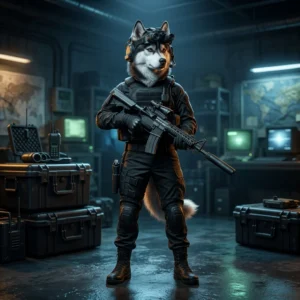 Promocijska ilustracija za boostanje v igri Call of Duty: Black Ops 6 brez vidnega besedila ali prepoznavnih znakov