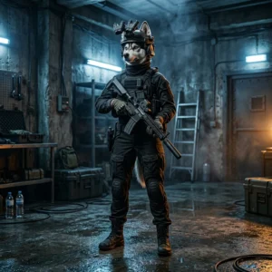 Kvikmyndaleg kynningarmynd fyrir Call of Duty: Black Ops 6 boostþjónustu, án sýnilegs texta.