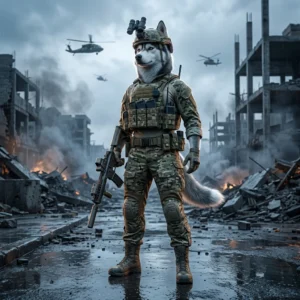 Call of Duty Warzone boosting hizmetlerini temsil eden, savaş temalı oyun atmosferine sahip görsel.