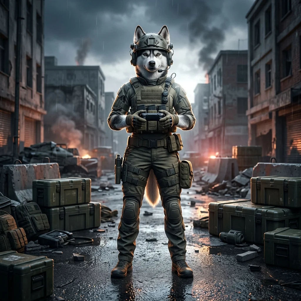 Stemningsfuld illustration til Call of Duty Warzone boosting-tjenester og hjælp med spilprogression i Warzone.