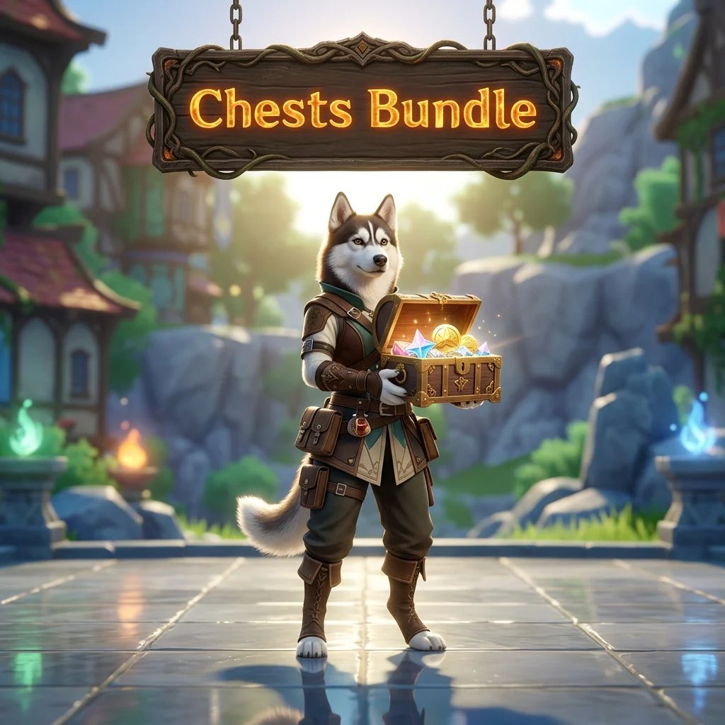 Promotional image for Chests Bundle Boost in Genshin Impact, a service focused on a chests bundle boost.