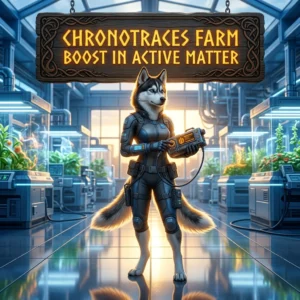Promotional image for Chronotraces Farm Boost in Active Matter, a farm boost service associated with Active Matter
