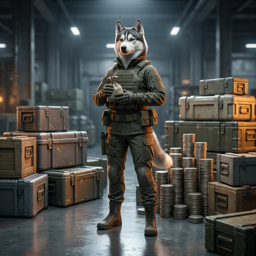 Ilustración relacionada con Wardogs y estrategias para aumentar las ganancias dentro del juego, sin texto visible.