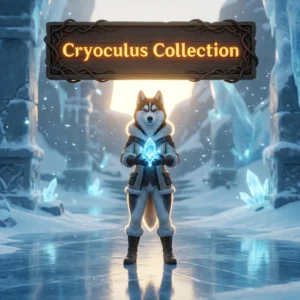 Promotional image for the Cryoculus Collection Boost service in Genshin Impact
