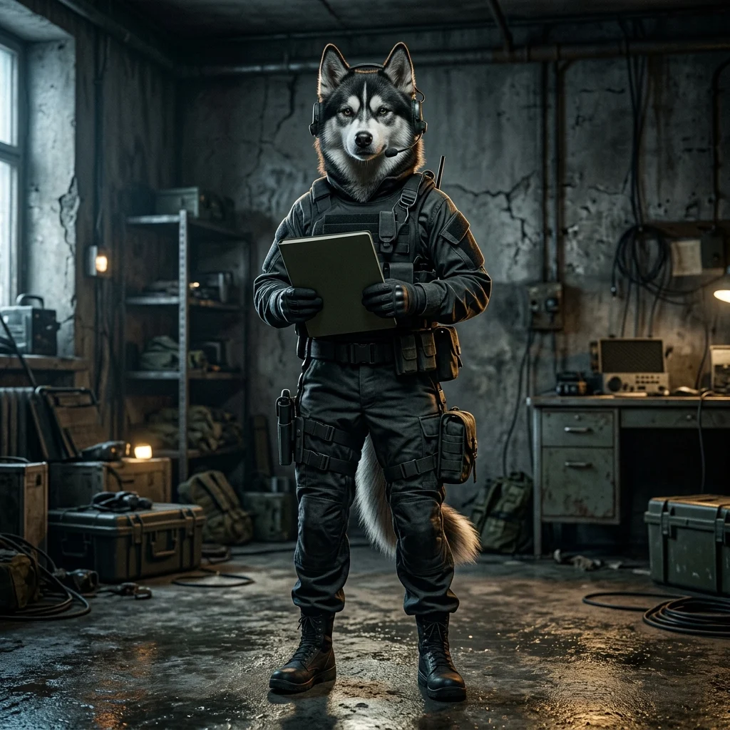 Ilustracja promująca darmowe poradniki do gry Call of Duty: Black Ops 6, bez czytelnych napisów.