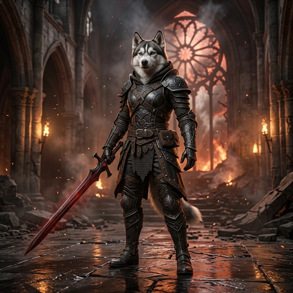 Illustration til Diablo 4-boosttjenester med en dramatisk, fantasypræget spilverden uden læsbar tekst