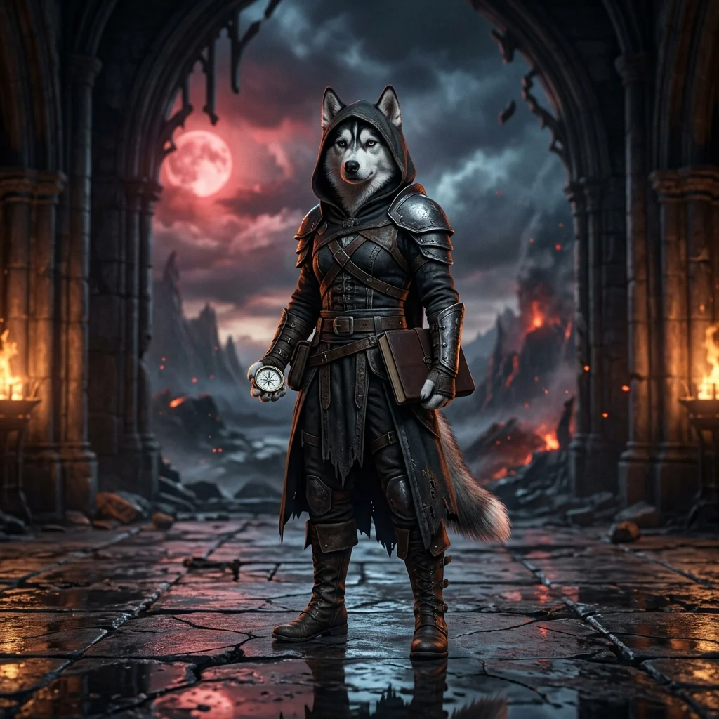 Illustration för en Diablo 4-guide med en mörk fantasypräglad stämning och fokus på spelets värld.