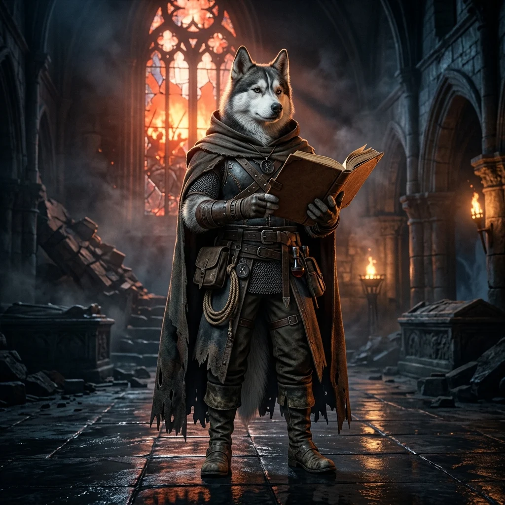 Stemningsfuldt fantasybillede fra Diablo 4 med en mørk og dramatisk verden i fokus