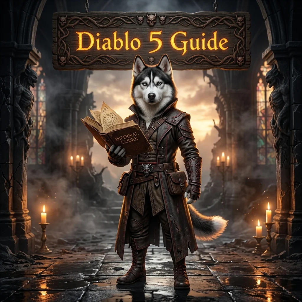 Promotional image for Diablo 5: Everything We Know So Far, a summary of current information about the anticipated Diablo game.