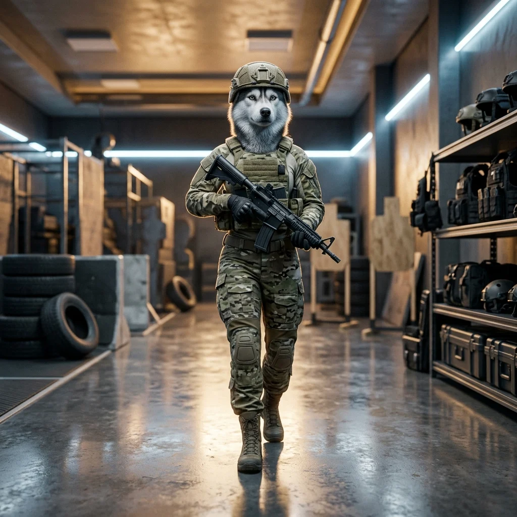 Hình minh họa dịch vụ cày cấp trong Wardogs, thể hiện tiến trình nâng cấp nhân vật trong bối cảnh trò chơi hành động.