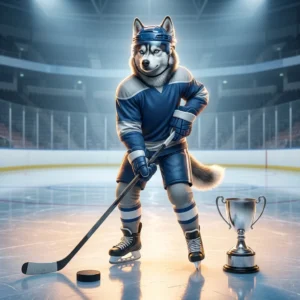 Hình minh họa dịch vụ cày thuê xếp hạng National Hockey League trong trò chơi thể thao