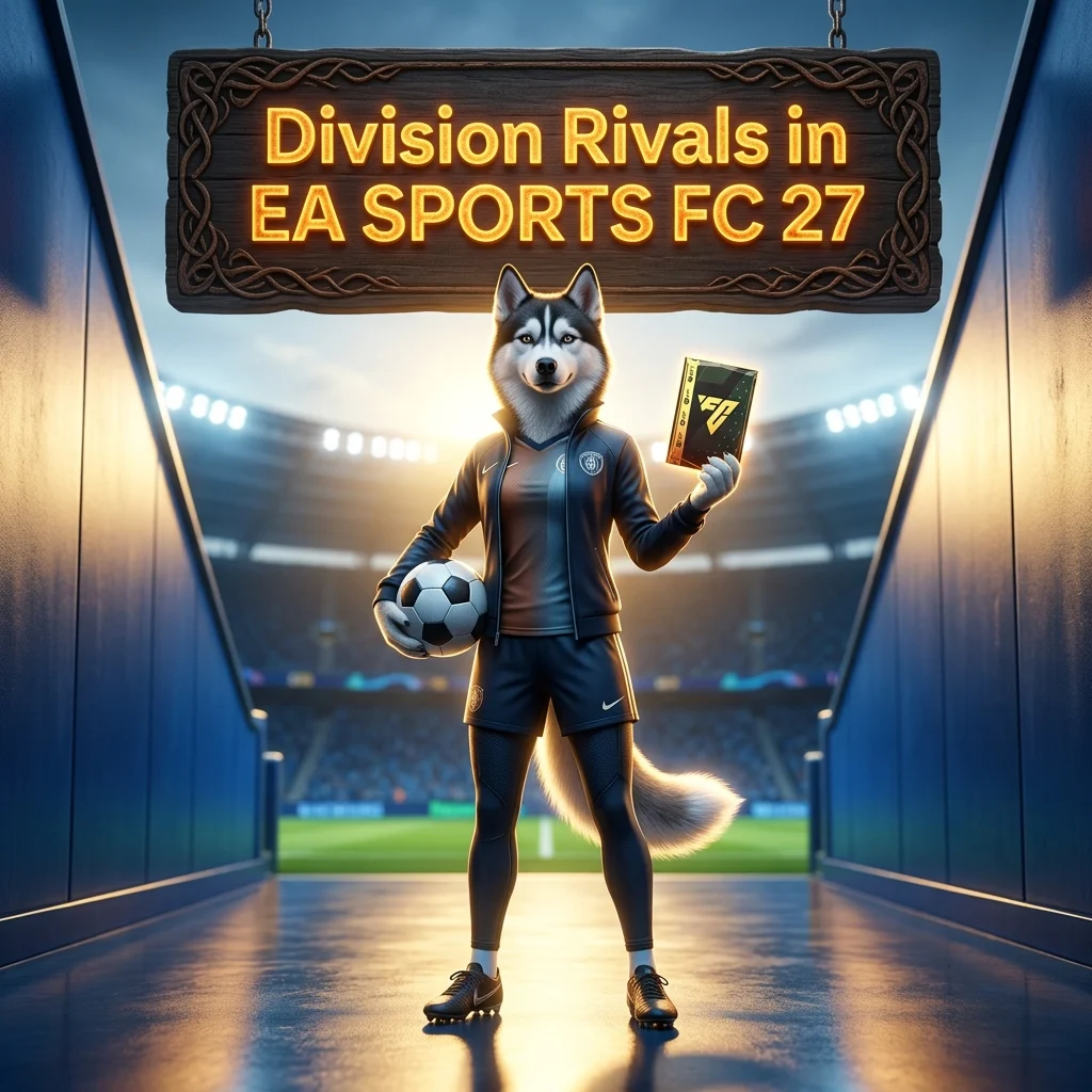 Promotional image for the Division Rivals Boost service in EA SPORTS FC 27