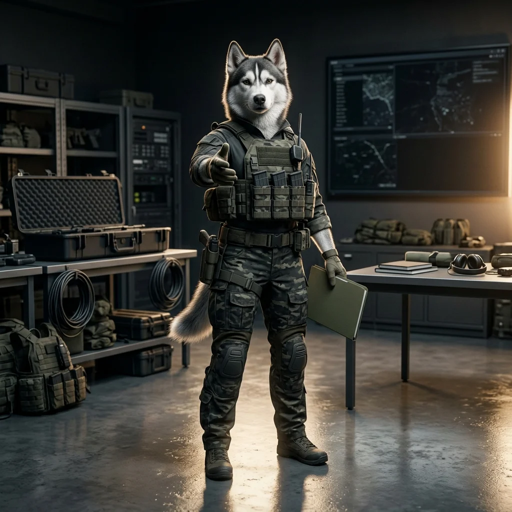Illustration promotionnelle évoquant le recrutement d’un professionnel pour rejoindre une équipe dans Wardogs