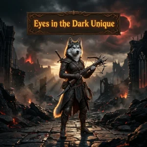Promotional image for the Eyes in the Dark Unique Boost service in Diablo 4.